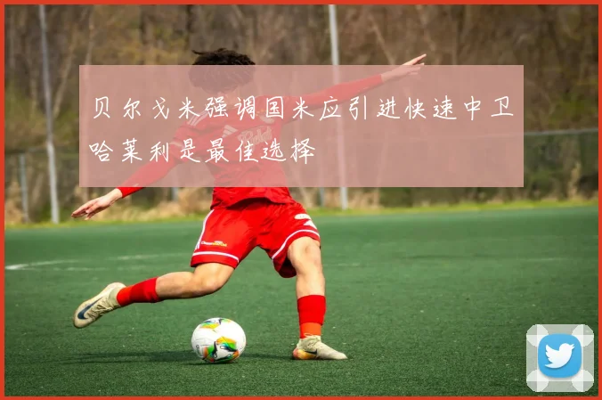 贝尔戈米强调国米应引进快速中卫哈莱利是最佳选择